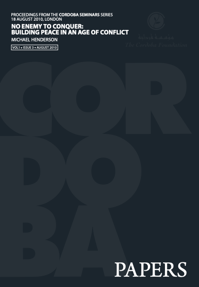 Cordoba Papers: No Enemy to Conquer