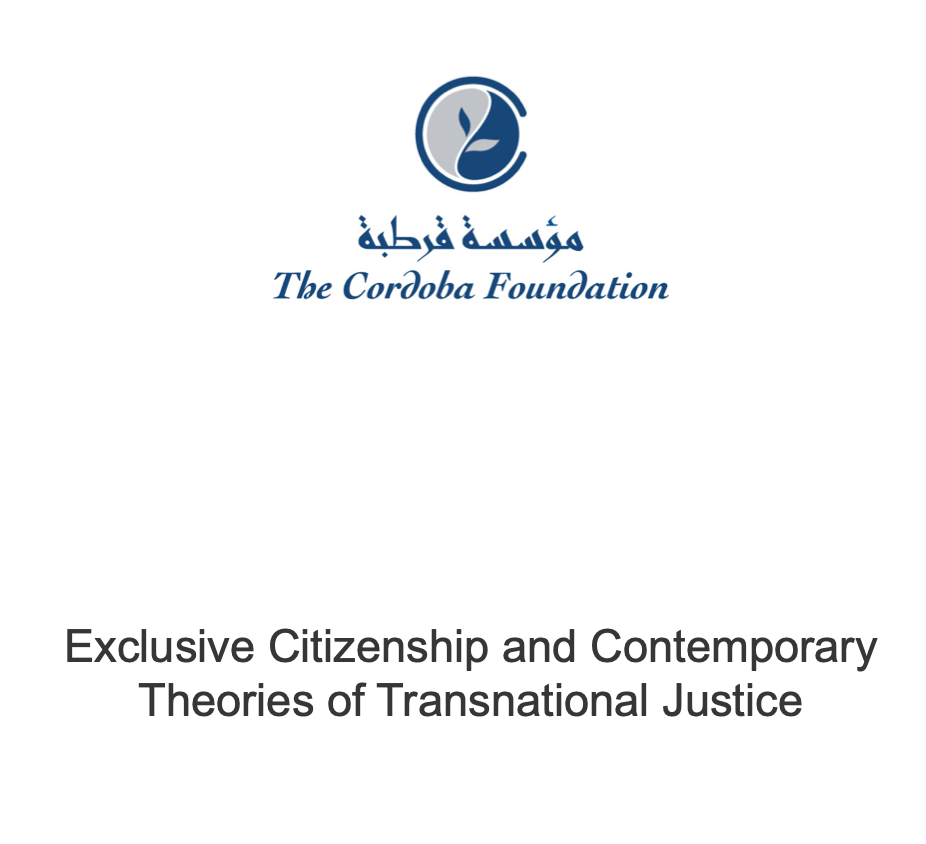 Event Report: Exclusive Citizenship and Contemporary Theories of Transnational Justice