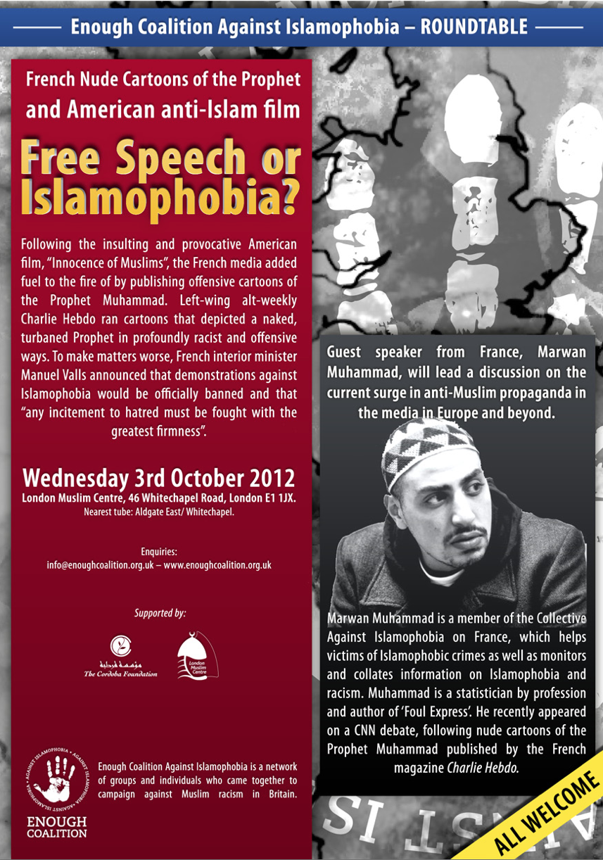 Roundtable: Free Speech or Islamophobia