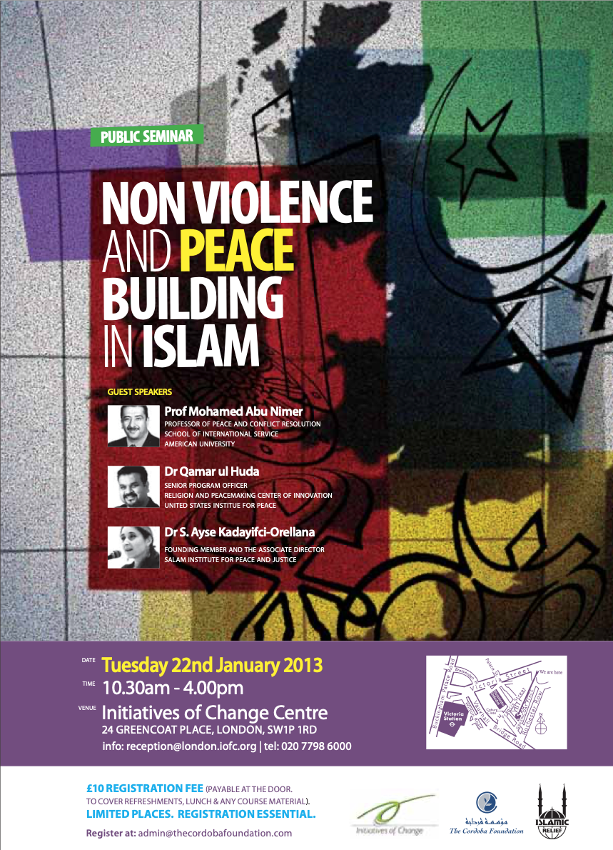 Seminar: Non Violence and Peace Building in Islam