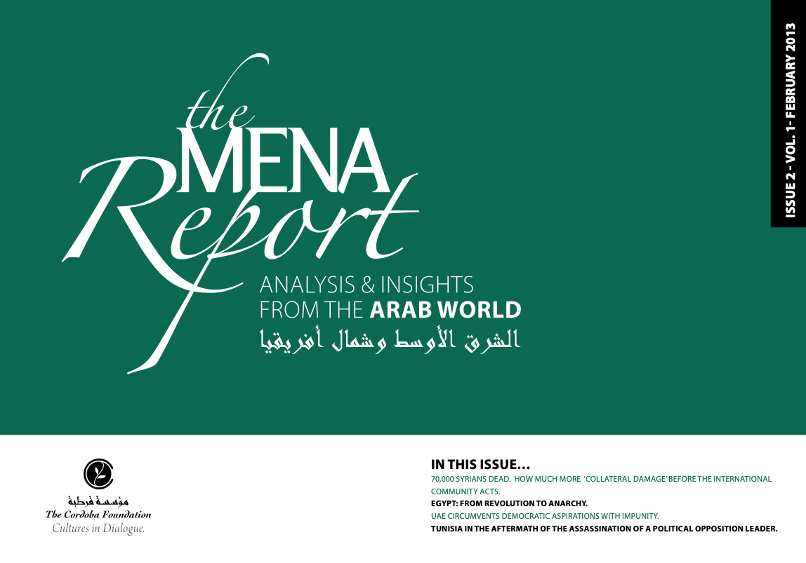 The MENA Report – Analysis and Insights from the Arab World (Vol1 Issue 2)