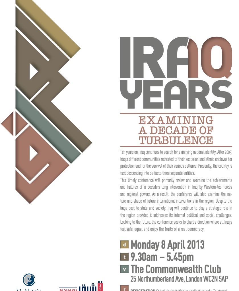 Conference: Iraq 10 years – Examining a Decade of Turbulence