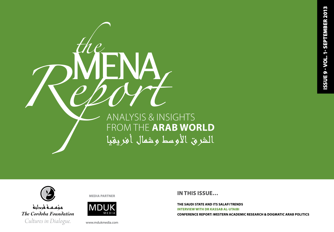 The MENA Report – Analysis and Insights from the Arab World (Vol 1 Issue 9)