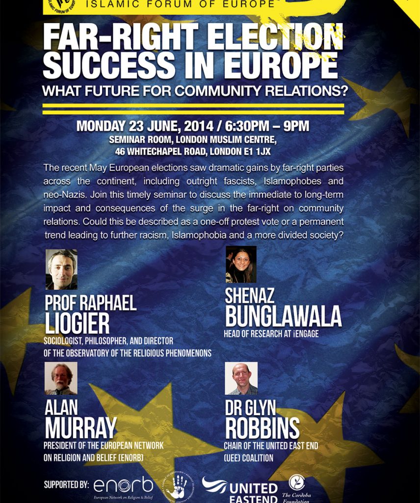 New Video: Far-Right Election Success in Europe: What Future for Community Relations?