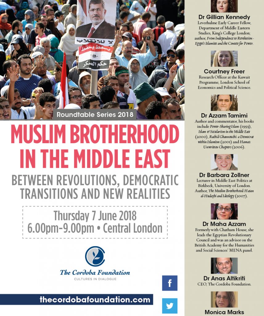 MUSLIM BROTHERHOOD IN THE MIDDLE EAST – BETWEEN REVOLUTIONS, DEMOCRATIC TRANSITIONS AND NEW REALITIES (video)