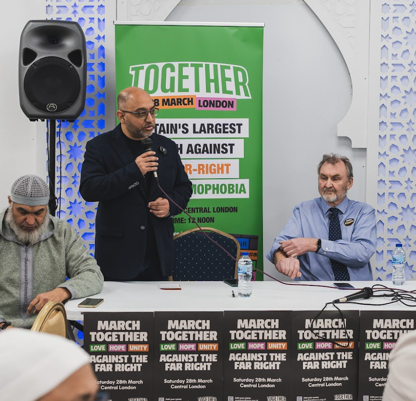 Together Alliance unites communities against Far-Right and Islamophobia