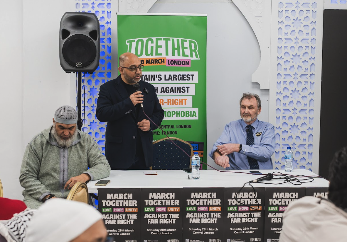 Together Alliance unites communities against Far-Right and Islamophobia