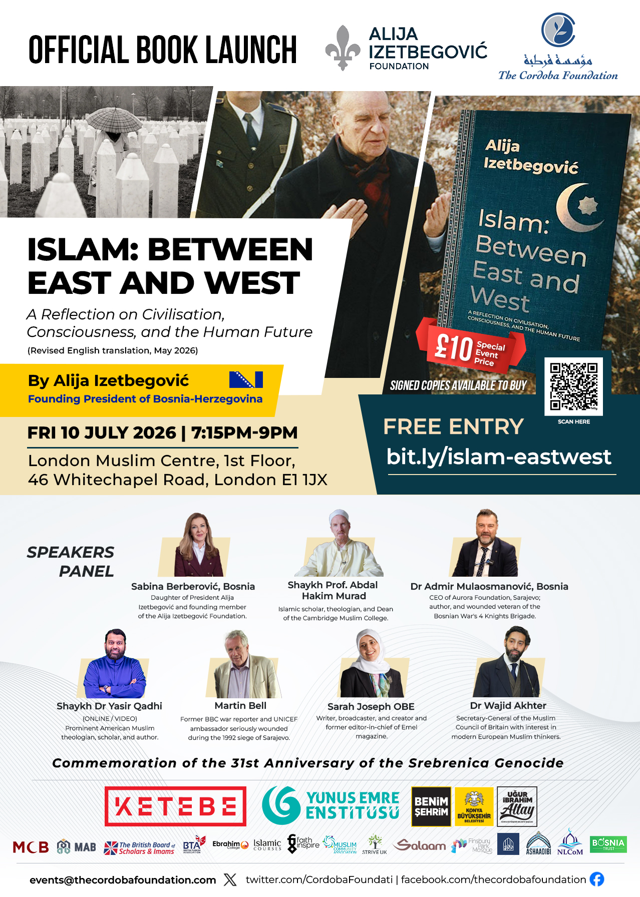Islam: Between East and West – Book Launch
