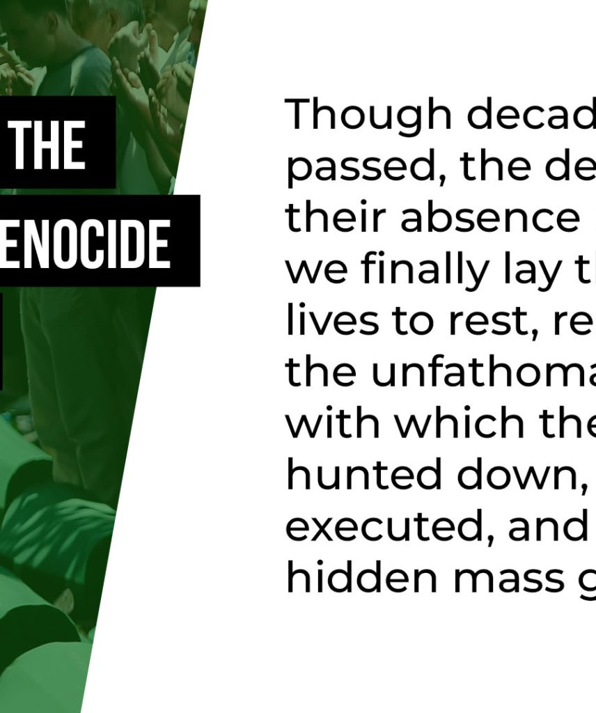 10 Victims of the Srebrenica Genocide buried today (11 July)